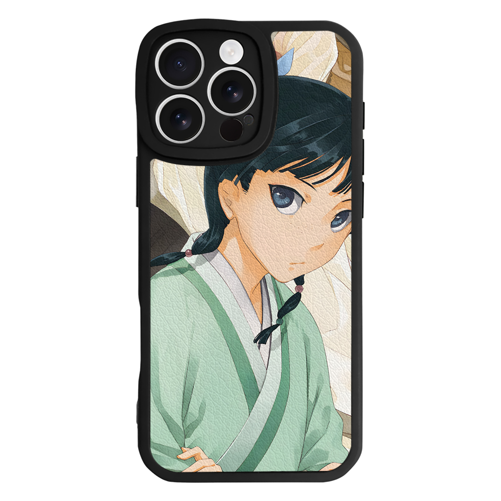 薬屋のひとりごと The Apothecary Diaries 【iPhone 16シリーズ対応】シリコンスマホケース（レザー調） 材質：シリコン